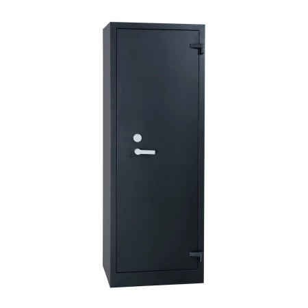 Armoire forte anti-feu. Serrure de sécurité de haute qualité avec 4 points de verrouillage. Livré avec 2 clés. Double parois remplies de laine de roche. Les portes renforcées s'ouvrent à un angle de 180 °. Armoire forte anti-feu. Serrure de sécurité de haute qualité avec 4 points de verrouillage. Livré avec 2 clés. Double parois remplies de laine de roche. Les portes renforcées s'ouvrent à un angle de 180 °.