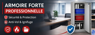 Armoire forte professionnelle et armoire forte ignifuge : le guide d’achat complet pour bien choisir