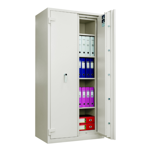 Armoire forte ignifuge papier 60 minutes - Serrure à clé