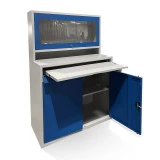 Armoire informatique double écran 24 pouces Armoire informatique double écran 24 pouces