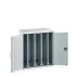 40301005 - Armoire CUBIO SMV-10612-41 - Portes Perfo, 4 Pann Perfo Coulissants - LxPxH 1050x650x1200mm - Gris Clair RAL 7035 40301005 - Armoire CUBIO SMV-10612-41 - Portes Perfo, 4 Pann Perfo Coulissants - LxPxH 1050x650x1200mm - Gris Clair RAL 7035