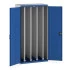 40301011 - Armoire CUBIO SMV-10620-41 - Portes Perfo, 4 Pann Perfo Coulissants - LxPxH 1050x650x2000mm - Bleu Gentiane RAL 5010 40301011 - Armoire CUBIO SMV-10620-41 - Portes Perfo, 4 Pann Perfo Coulissants - LxPxH 1050x650x2000mm - Bleu Gentiane RAL 5010