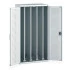 40301011 - Armoire CUBIO SMV-10620-41 - Portes Perfo, 4 Pann Perfo Coulissants - LxPxH 1050x650x2000mm - Gris Clair RAL 7035 40301011 - Armoire CUBIO SMV-10620-41 - Portes Perfo, 4 Pann Perfo Coulissants - LxPxH 1050x650x2000mm - Gris Clair RAL 7035