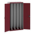 40301011 - Armoire CUBIO SMV-10620-41 - Portes Perfo, 4 Pann Perfo Coulissants - LxPxH 1050x650x2000mm - Rouge Pourpre RAL 3004 40301011 - Armoire CUBIO SMV-10620-41 - Portes Perfo, 4 Pann Perfo Coulissants - LxPxH 1050x650x2000mm - Rouge Pourpre RAL 3004