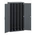 40301011 - Armoire CUBIO SMV-10620-41 - Portes Perfo, 4 Pann Perfo Coulissants - LxPxH 1050x650x2000mm - Full Gris Anthracite RAL 7016 40301011 - Armoire CUBIO SMV-10620-41 - Portes Perfo, 4 Pann Perfo Coulissants - LxPxH 1050x650x2000mm - Full Gris Anthracite RAL 7016