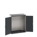 40021197 - Armoire CUBIO SMLF-10612-1 - Avec Portes Perfo et Fond Perfo - LxPxH 1050x650x1200mm - Gris Anthracite RAL 7016 40021197 - Armoire CUBIO SMLF-10612-1 - Avec Portes Perfo et Fond Perfo - LxPxH 1050x650x1200mm - Gris Anthracite RAL 7016