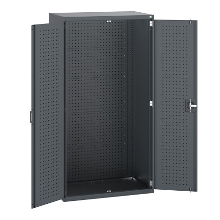 40021102 - Armoire CUBIO SMF-10620-13 - Avec Portes Perfo et Fond Perfo - LxPxH 1050x650x2000mm - Full Gris Anthracite RAL 7016 40021102 - Armoire CUBIO SMF-10620-13 - Avec Portes Perfo et Fond Perfo - LxPxH 1050x650x2000mm - Full Gris Anthracite RAL 7016
