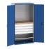 40021160 - Armoire CUBIO SMF-10620-136 - Mini atelier Portes Perfo, 1 Tablettes, 4 Tir - LxPxH 1050x650x2000mm - Bleu Gentiane RAL 5010 40021160 - Armoire CUBIO SMF-10620-136 - Mini atelier Portes Perfo, 1 Tablettes, 4 Tir - LxPxH 1050x650x2000mm - Bleu Gentiane RAL 5010