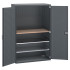 40022090 - Armoire CUBIO SMF-13620 - Mini atelier Portes Perfo, 2 Tablettes - LxPxH 1300x650x2000mm - Full Gris Anthracite RAL 7016 40022090 - Armoire CUBIO SMF-13620 - Mini atelier Portes Perfo, 2 Tablettes - LxPxH 1300x650x2000mm - Full Gris Anthracite RAL 7016