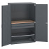 40022091 - Armoire CUBIO SMF-13620 - Mini atelier Portes Perfo, 1 Tablettes, 2 Tir - LxPxH 1300x650x2000mm - Full Gris Anthracite RAL 7016 40022091 - Armoire CUBIO SMF-13620 - Mini atelier Portes Perfo, 1 Tablettes, 2 Tir - LxPxH 1300x650x2000mm - Full Gris Anthracite RAL 7016