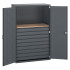 40022093 - Armoire CUBIO SMF-13620 - Mini atelier Portes Perfo, 9 Tiroirs - LxPxH 1300x650x2000mm - Full Gris Anthracite RAL 7016 40022093 - Armoire CUBIO SMF-13620 - Mini atelier Portes Perfo, 9 Tiroirs - LxPxH 1300x650x2000mm - Full Gris Anthracite RAL 7016