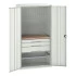 16926572 - VERSO Armoire mini atelier - 1 Tablettes, 3 Tiroirs, 1 habillage, 1 plateau - LxPxH 1050x550x2000mm - Gris Clair RAL 7035 16926572 - VERSO Armoire mini atelier - 1 Tablettes, 3 Tiroirs, 1 habillage, 1 plateau - LxPxH 1050x550x2000mm - Gris Clair RAL 7035