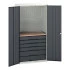 16926573 - VERSO Armoire mini atelier - 6 Tiroirs, 1 habillage, 1 plateau - LxPxH 1050x550x2000mm - Gris Anthracite RAL 7016 16926573 - VERSO Armoire mini atelier - 6 Tiroirs, 1 habillage, 1 plateau - LxPxH 1050x550x2000mm - Gris Anthracite RAL 7016
