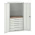 16926573 - VERSO Armoire mini atelier - 6 Tiroirs, 1 habillage, 1 plateau - LxPxH 1050x550x2000mm - Gris Clair RAL 7035 16926573 - VERSO Armoire mini atelier - 6 Tiroirs, 1 habillage, 1 plateau - LxPxH 1050x550x2000mm - Gris Clair RAL 7035