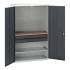 16926593 - VERSO Armoire mini atelier - 1 Tablettes, 2 Tiroirs, 1 habillage, 1 plateau - LxPxH 1300x550x2000mm - Gris Anthracite RAL 7016 16926593 - VERSO Armoire mini atelier - 1 Tablettes, 2 Tiroirs, 1 habillage, 1 plateau - LxPxH 1300x550x2000mm - Gris Anthracite RAL 7016
