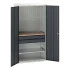 16926571 - VERSO Armoire mini atelier - 1 Tablettes, 2 Tiroirs, 1 habillage, 1 plateau - LxPxH 1050x550x2000mm - Gris Anthracite RAL 7016 16926571 - VERSO Armoire mini atelier - 1 Tablettes, 2 Tiroirs, 1 habillage, 1 plateau - LxPxH 1050x550x2000mm - Gris Anthracite RAL 7016