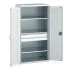 40021169 - CUBIO Armoire SMF-10620-135 - Avec 2 Tiroirs, 3 Tablettes - LxPxH 1050x650x2000mm - Gris Clair RAL 7035 40021169 - CUBIO Armoire SMF-10620-135 - Avec 2 Tiroirs, 3 Tablettes - LxPxH 1050x650x2000mm - Gris Clair RAL 7035