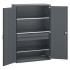 40022139 - CUBIO Armoire SMF 13620-116 - Avec 2 Tiroirs, 3 Tablettes - LxPxH 1300x650x2000mm - Full Gris Anthracite RAL 7016 40022139 - CUBIO Armoire SMF 13620-116 - Avec 2 Tiroirs, 3 Tablettes - LxPxH 1300x650x2000mm - Full Gris Anthracite RAL 7016