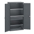 40021169 - CUBIO Armoire SMF-10620-135 - Avec 2 Tiroirs, 3 Tablettes - LxPxH 1050x650x2000mm - Full Gris Anthracite RAL 7016 40021169 - CUBIO Armoire SMF-10620-135 - Avec 2 Tiroirs, 3 Tablettes - LxPxH 1050x650x2000mm - Full Gris Anthracite RAL 7016