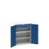 16926452 - VERSO Armoire Polyvalente - Avec 2 Tablettes, 1 Tiroir - LxPxH 800x550x1000mm - Bleu Gentiane RAL 5010 16926452 - VERSO Armoire Polyvalente - Avec 2 Tablettes, 1 Tiroir - LxPxH 800x550x1000mm - Bleu Gentiane RAL 5010