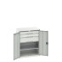 16926454 - VERSO Armoire Polyvalente - Avec 1 Tablette, 3 Tiroirs - LxPxH 800x550x1000mm - Gris Clair RAL 7035 16926454 - VERSO Armoire Polyvalente - Avec 1 Tablette, 3 Tiroirs - LxPxH 800x550x1000mm - Gris Clair RAL 7035