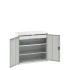 16926552 - VERSO Armoire Polyvalente - Avec 2 Tablettes, 1 Tiroir - LxPxH 1050x550x1000mm - Gris Clair RAL 7035 16926552 - VERSO Armoire Polyvalente - Avec 2 Tablettes, 1 Tiroir - LxPxH 1050x550x1000mm - Gris Clair RAL 7035