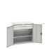 16926553 - VERSO Armoire Polyvalente - Avec 1 Tablette, 2 Tiroirs - LxPxH 1050x550x1000mm - Gris Clair RAL 7035 16926553 - VERSO Armoire Polyvalente - Avec 1 Tablette, 2 Tiroirs - LxPxH 1050x550x1000mm - Gris Clair RAL 7035