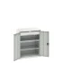 16926452 - VERSO Armoire Polyvalente - Avec 2 Tablettes, 1 Tiroir - LxPxH 800x550x1000mm - Gris Clair RAL 7035 16926452 - VERSO Armoire Polyvalente - Avec 2 Tablettes, 1 Tiroir - LxPxH 800x550x1000mm - Gris Clair RAL 7035