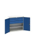 16926554 - VERSO Armoire Polyvalente - Avec 1 Tablette, 3 Tiroirs - LxPxH 1050x550x1000mm - Bleu Gentiane RAL 5010 16926554 - VERSO Armoire Polyvalente - Avec 1 Tablette, 3 Tiroirs - LxPxH 1050x550x1000mm - Bleu Gentiane RAL 5010