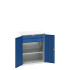 16926453 - VERSO Armoire Polyvalente - Avec 1 Tablette, 2 Tiroirs - LxPxH 800x550x1000mm - Bleu Gentiane RAL 5010 16926453 - VERSO Armoire Polyvalente - Avec 1 Tablette, 2 Tiroirs - LxPxH 800x550x1000mm - Bleu Gentiane RAL 5010