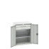 16926453 - VERSO Armoire Polyvalente - Avec 1 Tablette, 2 Tiroirs - LxPxH 800x550x1000mm - Gris Clair RAL 7035 16926453 - VERSO Armoire Polyvalente - Avec 1 Tablette, 2 Tiroirs - LxPxH 800x550x1000mm - Gris Clair RAL 7035