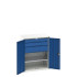16926454 - VERSO Armoire Polyvalente - Avec 1 Tablette, 3 Tiroirs - LxPxH 800x550x1000mm - Bleu Gentiane RAL 5010 16926454 - VERSO Armoire Polyvalente - Avec 1 Tablette, 3 Tiroirs - LxPxH 800x550x1000mm - Bleu Gentiane RAL 5010