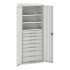 16926458 - VERSO Armoire Polyvalente - Avec 3 Tablettes, 8 Tiroirs - LxPxH 800x550x2000mm - Gris Clair RAL 7035 16926458 - VERSO Armoire Polyvalente - Avec 3 Tablettes, 8 Tiroirs - LxPxH 800x550x2000mm - Gris Clair RAL 7035