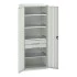 16926455 - VERSO Armoire Polyvalente - Avec 4 Tablettes, 2 Tiroirs - LxPxH 800x550x2000mm - Gris Clair RAL 7035 16926455 - VERSO Armoire Polyvalente - Avec 4 Tablettes, 2 Tiroirs - LxPxH 800x550x2000mm - Gris Clair RAL 7035