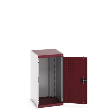 40018087 - Armoire CUBIO SMLF-5610-1 - Avec Portes Perfo - LxPxH 525x650x1000mm - Rouge Pourpre RAL 3004 40018087 - Armoire CUBIO SMLF-5610-1 - Avec Portes Perfo - LxPxH 525x650x1000mm - Rouge Pourpre RAL 3004
