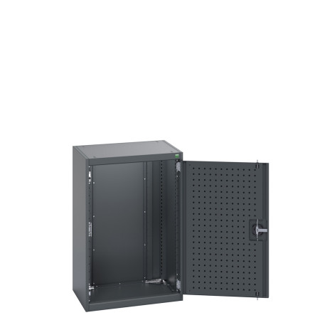 40011013 - Armoire CUBIO SMLF-6510-1 - Avec Portes Perfo - LxPxH 650x525x1000mm - Full Gris Anthracite RAL 7016 40011013 - Armoire CUBIO SMLF-6510-1 - Avec Portes Perfo - LxPxH 650x525x1000mm - Full Gris Anthracite RAL 7016