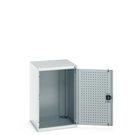 40019089 - CUBIO Armoire SMLF-6610-1 - Avec Portes Perfo - LxPxH 650x650x1000mm - Gris Clair RAL 7035 40019089 - CUBIO Armoire SMLF-6610-1 - Avec Portes Perfo - LxPxH 650x650x1000mm - Gris Clair RAL 7035