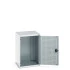 40019089 - CUBIO Armoire SMLF-6610-1 - Avec Portes Perfo - LxPxH 650x650x1000mm - Gris Clair RAL 7035 40019089 - CUBIO Armoire SMLF-6610-1 - Avec Portes Perfo - LxPxH 650x650x1000mm - Gris Clair RAL 7035