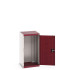 40010067 - Armoire CUBIO SMLF-5510-1 - Avec Portes Perfo - LxPxH 525x525x1000mm - Rouge Pourpre RAL 3004 40010067 - Armoire CUBIO SMLF-5510-1 - Avec Portes Perfo - LxPxH 525x525x1000mm - Rouge Pourpre RAL 3004