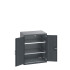 40020111 - Armoire CUBIO SMF-8610-11 - Avec Portes Perfo et 2 Tablettes - LxPxH 800x650x1000mm - Full Gris Anthracite RAL 7016 40020111 - Armoire CUBIO SMF-8610-11 - Avec Portes Perfo et 2 Tablettes - LxPxH 800x650x1000mm - Full Gris Anthracite RAL 7016