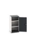 40010098 - Armoire CUBIO SMF-5510-11 - Avec Portes Perfo et 2 Tablettes - LxPxH 525x525x1000mm - Gris Anthracite RAL 7016 40010098 - Armoire CUBIO SMF-5510-11 - Avec Portes Perfo et 2 Tablettes - LxPxH 525x525x1000mm - Gris Anthracite RAL 7016