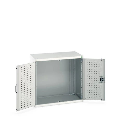 40021061 - CUBIO Armoire SMLF-10610 - Avec Portes Perfo - LxPxH 1050x650x1000mm - Gris Clair RAL 7035 40021061 - CUBIO Armoire SMLF-10610 - Avec Portes Perfo - LxPxH 1050x650x1000mm - Gris Clair RAL 7035