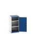 40010098 - Armoire CUBIO SMF-5510-11 - Avec Portes Perfo et 2 Tablettes - LxPxH 525x525x1000mm - Bleu Gentiane RAL 5010 40010098 - Armoire CUBIO SMF-5510-11 - Avec Portes Perfo et 2 Tablettes - LxPxH 525x525x1000mm - Bleu Gentiane RAL 5010