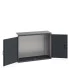 40014013 - CUBIO Armoire SMLF-13510-1 - Avec Portes Perfo - LxPxH 1300x525x1000mm - Gris Anthracite RAL 7016 40014013 - CUBIO Armoire SMLF-13510-1 - Avec Portes Perfo - LxPxH 1300x525x1000mm - Gris Anthracite RAL 7016