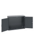40014013 - CUBIO Armoire SMLF-13510-1 - Avec Portes Perfo - LxPxH 1300x525x1000mm - Full Gris Anthracite RAL 7016 40014013 - CUBIO Armoire SMLF-13510-1 - Avec Portes Perfo - LxPxH 1300x525x1000mm - Full Gris Anthracite RAL 7016
