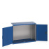40022013 - CUBIO Armoire SMLF-13610-1 - Avec Portes Perfo - LxPxH 1300x650x1000mm - Bleu Gentiane RAL 5010 40022013 - CUBIO Armoire SMLF-13610-1 - Avec Portes Perfo - LxPxH 1300x650x1000mm - Bleu Gentiane RAL 5010