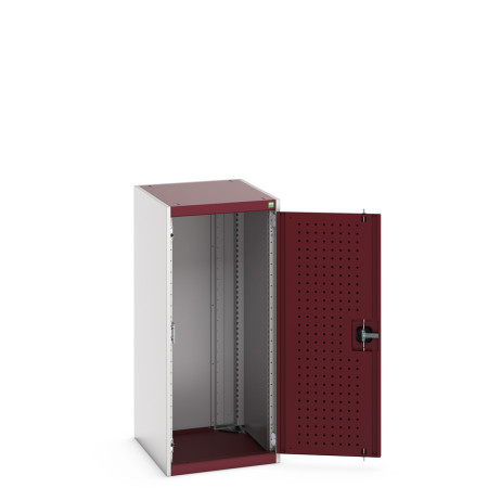 40018089 - Armoire CUBIO SMLF-5612-1 - Avec Portes Perfo - LxPxH 525x650x1200mm - Rouge Pourpre RAL 3004 40018089 - Armoire CUBIO SMLF-5612-1 - Avec Portes Perfo - LxPxH 525x650x1200mm - Rouge Pourpre RAL 3004