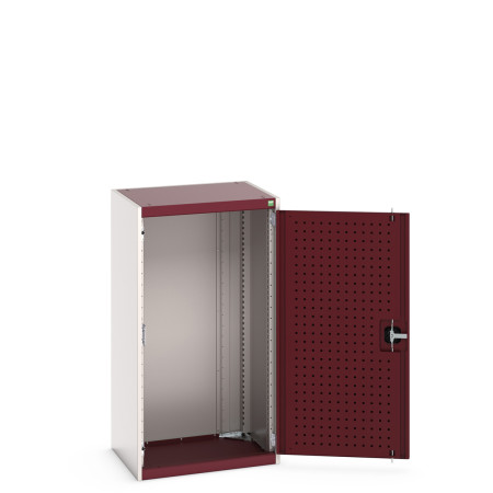 40011015 - Armoire CUBIO SMLF-6512-1 - Avec Portes Perfo - LxPxH 650x525x1200mm - Rouge Pourpre RAL 3004 40011015 - Armoire CUBIO SMLF-6512-1 - Avec Portes Perfo - LxPxH 650x525x1200mm - Rouge Pourpre RAL 3004