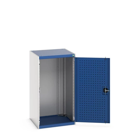 40019091 - Armoire CUBIO SMLF-6612-1 - Avec Portes Perfo - LxPxH 650x650x1200mm - Bleu Gentiane RAL 5010 40019091 - Armoire CUBIO SMLF-6612-1 - Avec Portes Perfo - LxPxH 650x650x1200mm - Bleu Gentiane RAL 5010