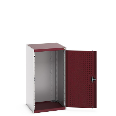 40019091 - Armoire CUBIO SMLF-6612-1 - Avec Portes Perfo - LxPxH 650x650x1200mm - Rouge Pourpre RAL 3004 40019091 - Armoire CUBIO SMLF-6612-1 - Avec Portes Perfo - LxPxH 650x650x1200mm - Rouge Pourpre RAL 3004